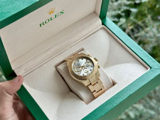 Rolex Daytona Silver Gold 585 foto 4