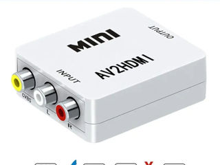 Цифровой в аналоговый аудио конвертер digital to analog audio converter-  200 lei foto 20