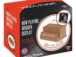 Now Playing Vinyl Wooden Display foto 2