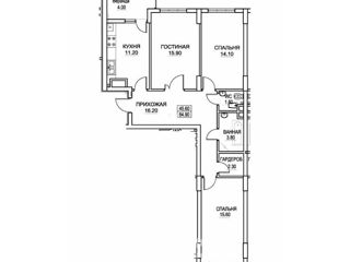 Apartament cu 3 camere, 85 m², Buiucani, Chișinău foto 3