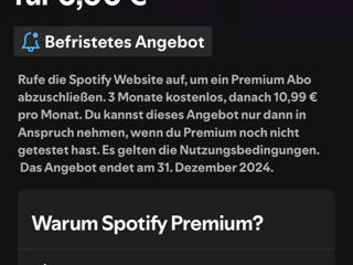 Vind Conturi de SPOTIFY PREMIUM PE 3 LUNI