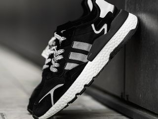 Adidas Nite Jogger Black/White foto 3