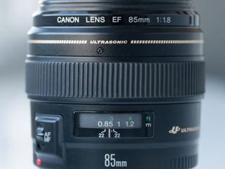 Canon 85mm f/1.8 USM Bălți foto 1