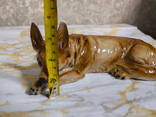 Vintage porcelain figure dog germany foto 5