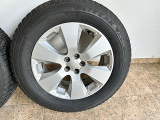 Диски Subaru с шинами Bridgestone + запаска. foto 2