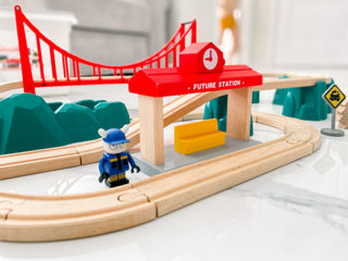 Детский набор железная дорога Xiaomi MITU Mi Toy Train Set foto 4