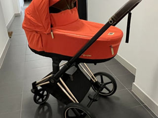 Cybex Priam IV. Последняя версия. 2 в 1, 3 в 1, 4 в 1 б.у. Rose Gold foto 5