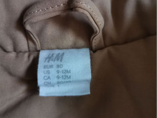 Куртка H&M 80см, 1 год foto 3