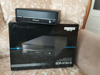 Внешний Blu-ray Ultra HD записывающий привод Pioneer BDR-X13U-S. foto 1