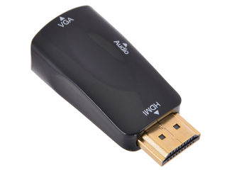 Адаптер HDMI-VGA (новые, гарантия) - Доставка бесплатно! foto 1