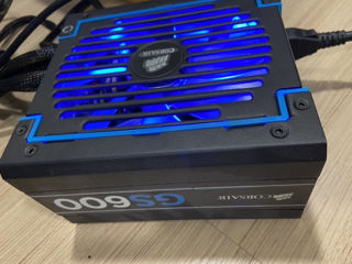 600W Corsair Gaming GS600 / 80 PLUS Bronze / Active PFC