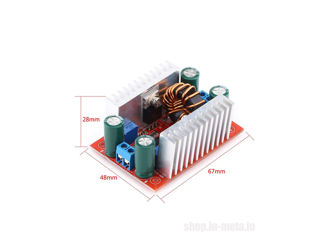 TL494 DC-DC boost converter 400W DC8.5V-50V 15A 150KHZ 67x48x28.  DC8.5V foto 3