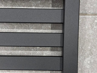 Uscatoare pentru prosoape, 960x400 / metallic black, in stoc!  terma (polonia) foto 9