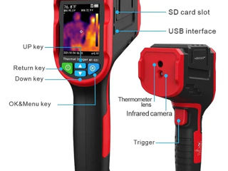 NOYAFA NF-521 Temperature Thermal Imager. Инфракрасный термометр. Тепловизионное устройство. foto 5