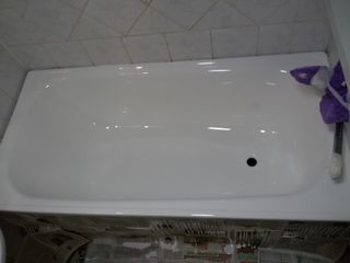 Професcиональная реставрация ванн ремонт ванны. жидкий акрил для ванн. покрасить ванну покрытие ванн foto 10