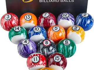 Billmart Billiard Balls Set 16 шаров для бильярдного стола foto 1
