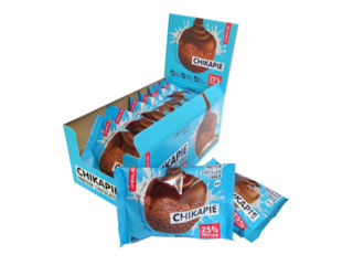 Мягкое Протеиновое печенье Chikalab в шоколаде без сахара - Шоколад с начинкой - 25% Protein foto 3