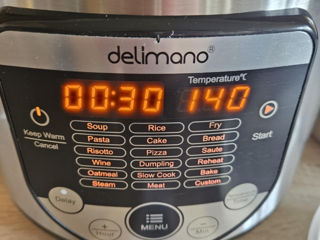 Multicooker Delimano 18 în 1, 5L — nou foto 2
