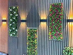 Panouri decorative artificiale / Декоративные зеленые панно foto 1