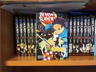 Manga Demon Slayer în limba engleză...