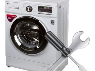 Reparatia profesionala a masinelor de spălat la domiciliu + piese de schimb  garanție. foto 2