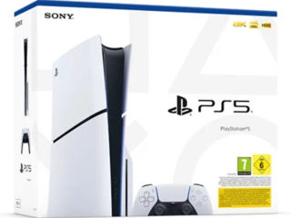 Playstation 5 slim digital,disc, новые,гарантия foto 1