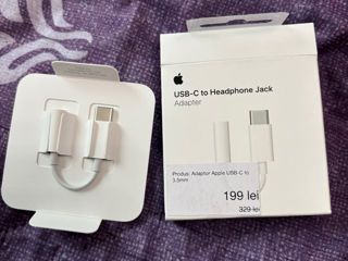 Cablu original Apple USB c to audio jack