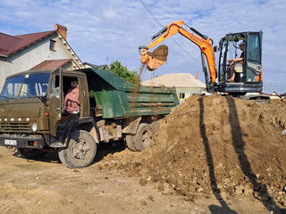 Servicii de bobcat si miniexcavator camaz