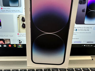 Iphone 14 Pro 256gb Deep Purple Sigilat Original Garantie Apple Neverlock Orice Sim