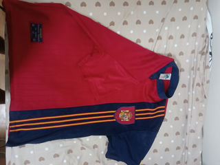 Tricou de fotbal Echipa Spaniei Adidas Home 1996/1997/1998 Tricou Fotbal Barbati Marimea Xl foto 3