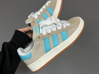 Adidas Campus Beige/Blue Women's foto 5