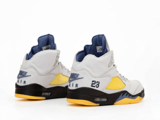 Nike Air Jordan 5 Retro Grey/Yellow foto 7