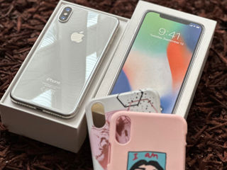 iPhone X, Silver , 64GB