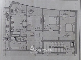 Apartament cu 3 camere, 93 m², Ciocana, Chișinău foto 5