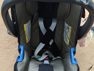 Scoica auto Britax Romer cu Isofix și landou cu geantă și sac