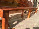 Деревянные столы и скамейки под заказ foto 5