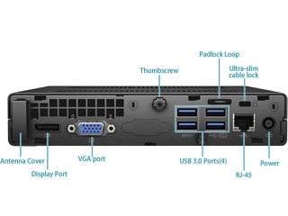 HP EliteDesk 800 G2 mini i5 6500T 8GB Ddr4 256Gb Ssd foto 5