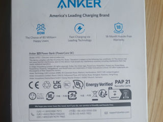 New Power Bank Anker 5000mAh-250 lei, 30000mAh-450 lei foto 2