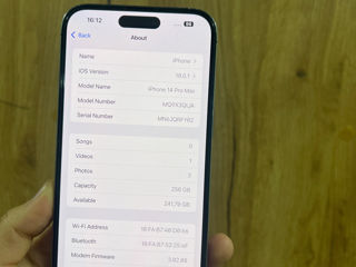 Iphone 14 Pro Max 256gb 90% baterie , tot setul foto 5