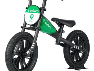 Bicicletă fără pedale QPlay Feduro, Green foto 1