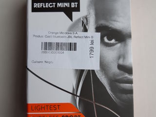 Căști Bluetooth JBL Reflect Mini + cadou mini box !!! foto 1