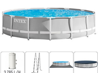 Intex Бассейн Prism Frame Premium 427×107См, 12706Л, Металлический Каркас - tz - Livrare фото 1