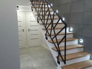 Balustrade din metal, fier forjat si inox foto 5