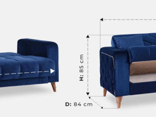 Canapea modernă de calitate premium foto 4