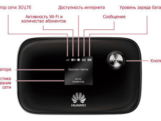 Huawei e5776s-32 4G 3G WiFi modem router Akku baterie deblocat модем рутер lte SIM internet foto 2