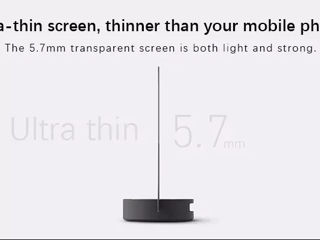 Xiaomi transparent прозрачный экран tv 55 inches oled 5.7mm ultra-thin bluetooth 5.0 dolby smart tv foto 12