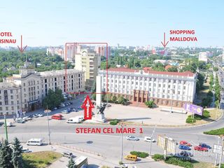 Centru > Apartament cu 2 camere, 70m, Chisinau, Stefan cel Mare 1 foto 1