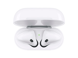 Apple airpods + charging case / белый foto 2