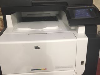 HP Color  " LaserJet Pro CM1415fnw color MFP " - multifunction printer  aproape nou foto 3