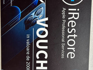 Vand voucher Irestore 6000lei